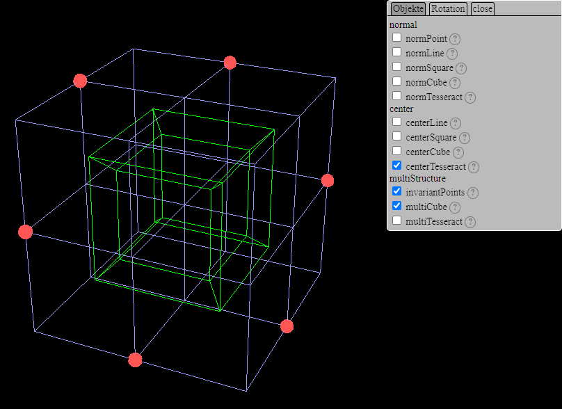 Hypercube – Three.js
